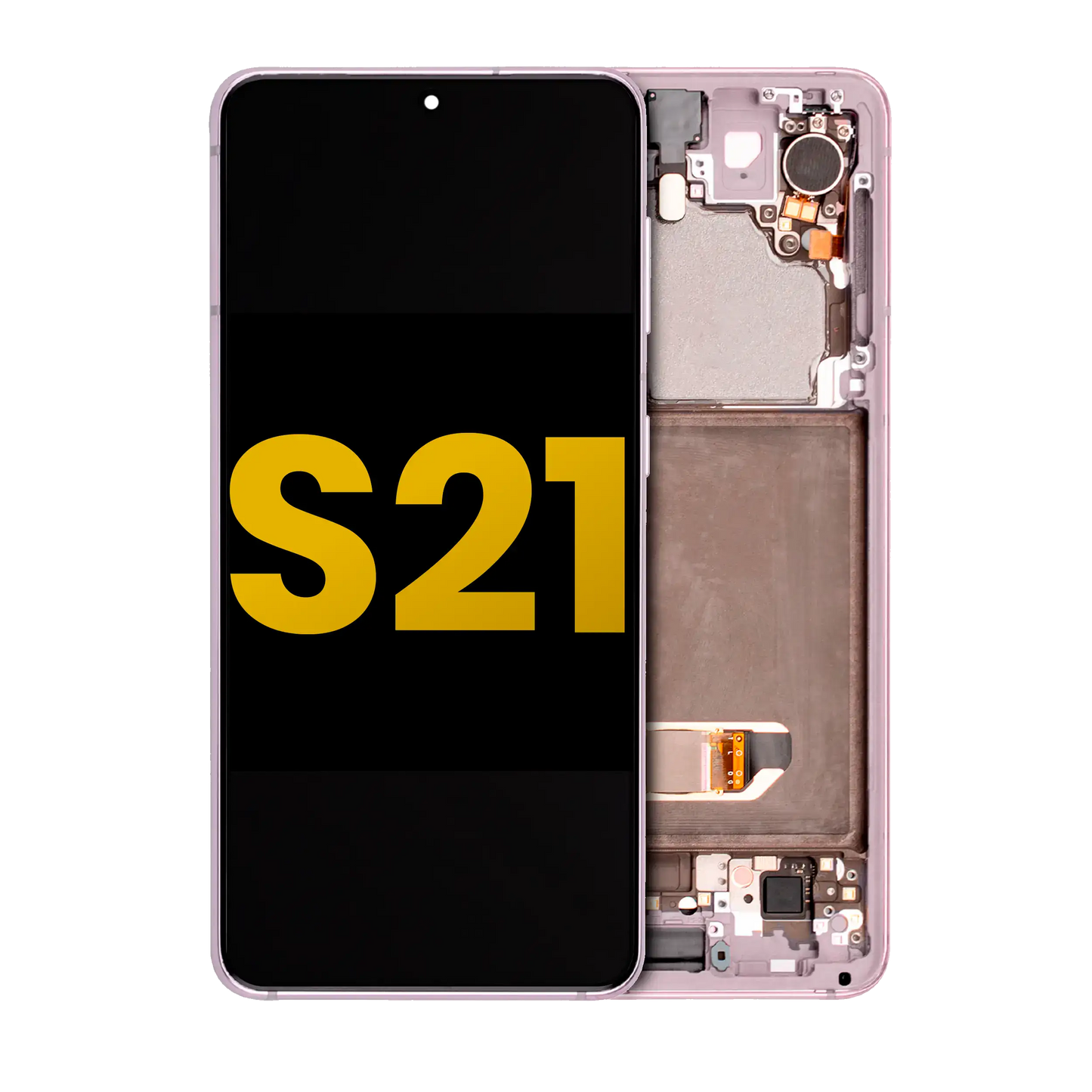 OLED Assembly With Frame For Samsung Galaxy S21 5G (Refurbished) (Phantom Violet)