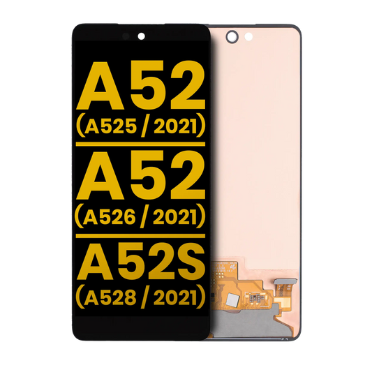OLED Assembly Without Frame For Samsung Galaxy A52 4G (A525 / 2021) / 5G (A526 / 2021) / A52S 5G (A528 / 2021) (Refurbished) (All Colors) - product image 1