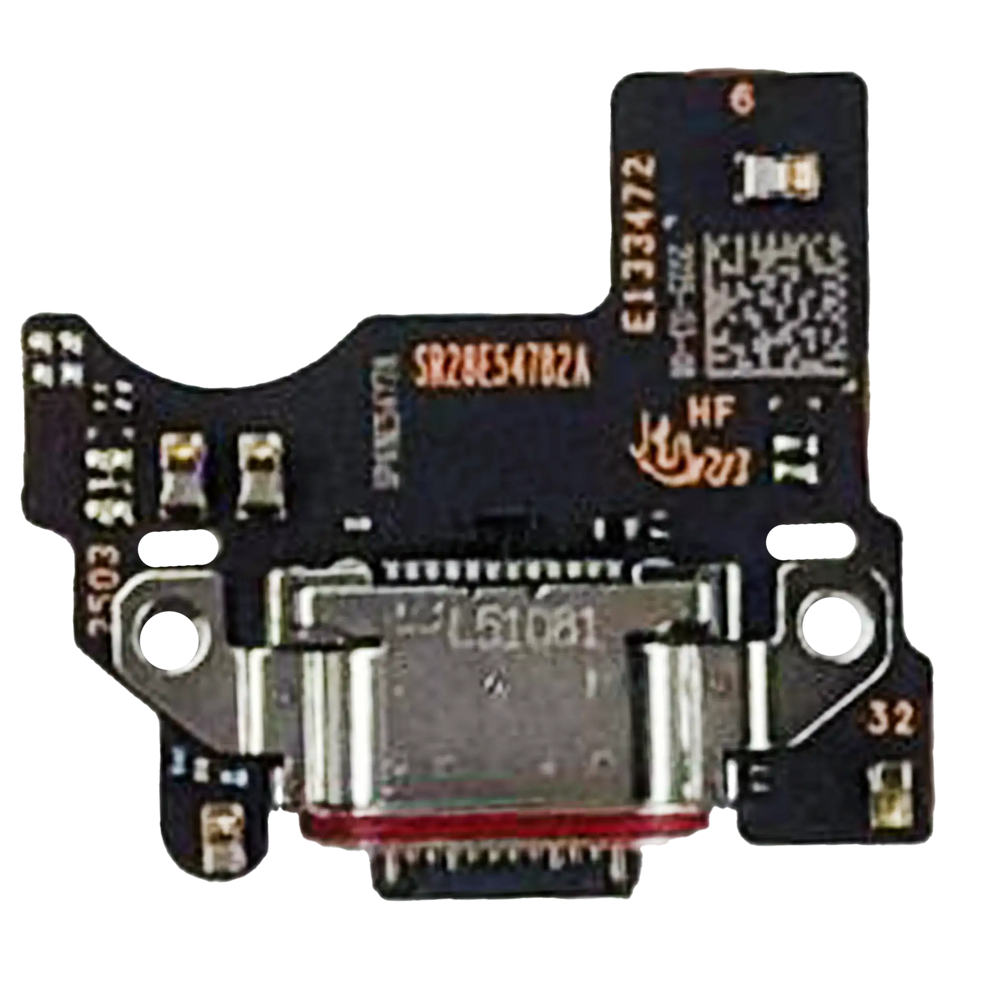 Charging Port Board For Motorola Moto Edge 60 Fusion (XT2503 / 2025) (Genuine OEM) | SKU 107082113515 | image 2