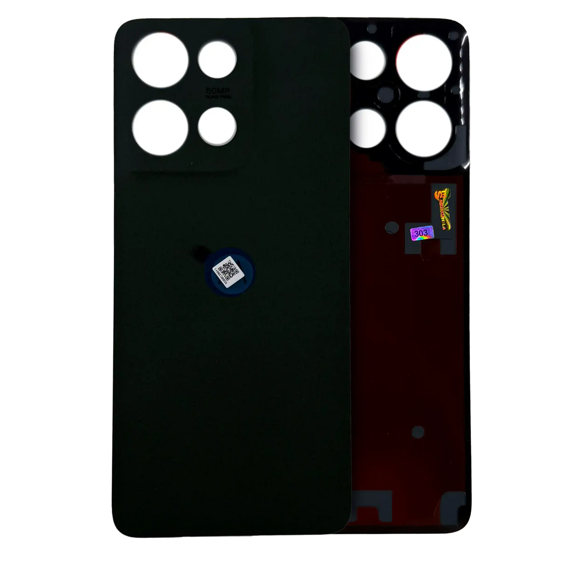 Back Cover Glass For Motorola Moto G 5G (XT2513 / 2025) (Genuine OEM) (Forest Gray) replacement part SKU 107082546524 image 1