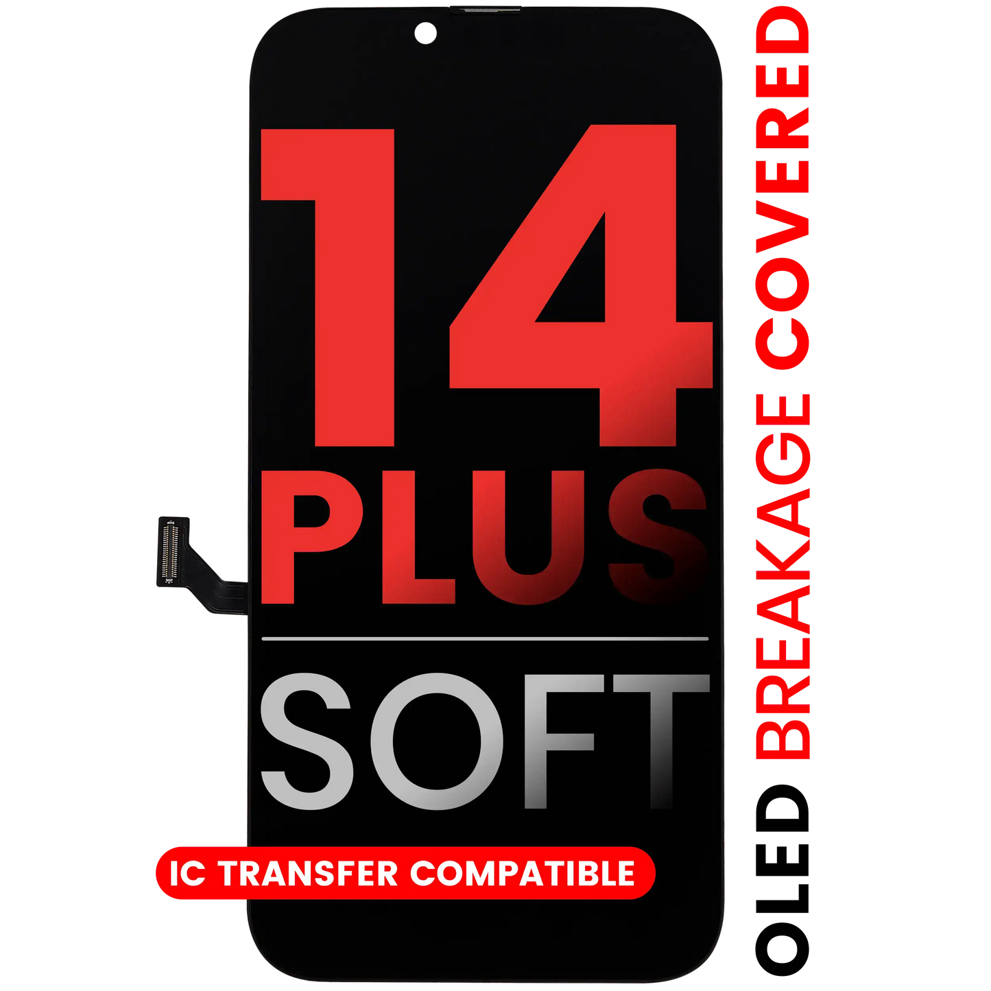 OLED Assembly For iPhone 14 Plus (Aftermarket Pro: XO7 Soft)