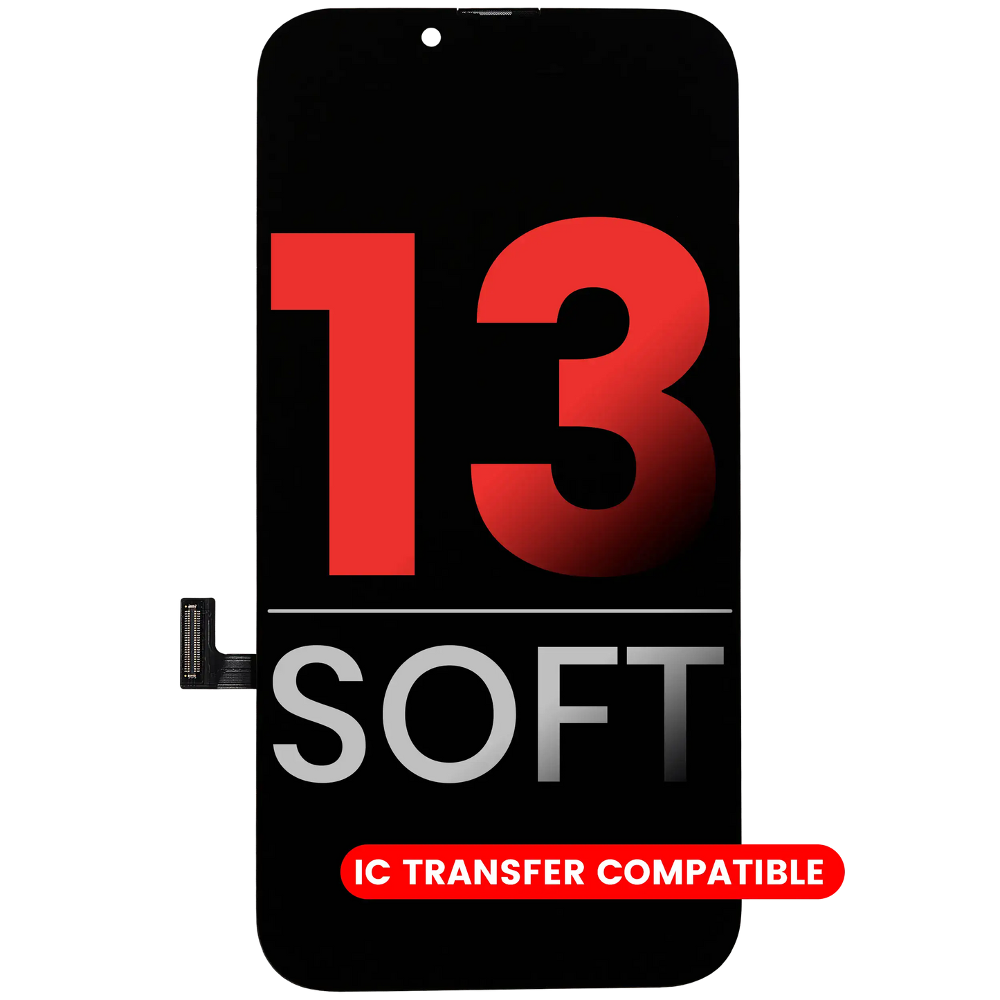 OLED Assembly For iPhone 13 (Aftermarket Plus: Soft)