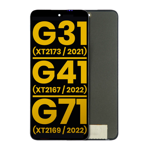 OLED Assembly Without Frame Compatible For Motorola Moto G31 (XT2173 / 2021) / G41 (XT2167 / 2022) / G71 5G (XT2169 replacement part SKU 107085004001 image 1
