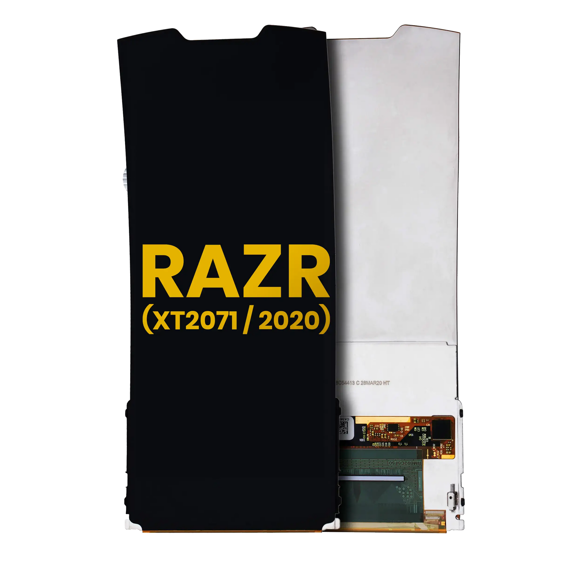 Inner OLED Assembly Without Frame For Motorola Razr 5G (XT2071 / 2020) (Refurbished) - Motorola replacement part image 1