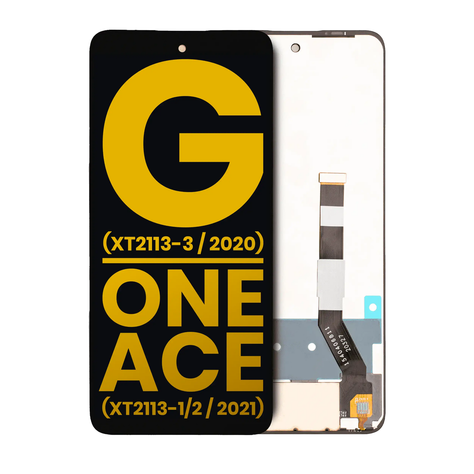 LCD Assembly Without Frame For Motorola Moto G 5G (XT2113-3 / 2020) / One 5G Ace (XT2113-1/2 / 2021) (Refurbished) (All Colors) - Motorola replacement part - product image 1 - SKU 107082085701