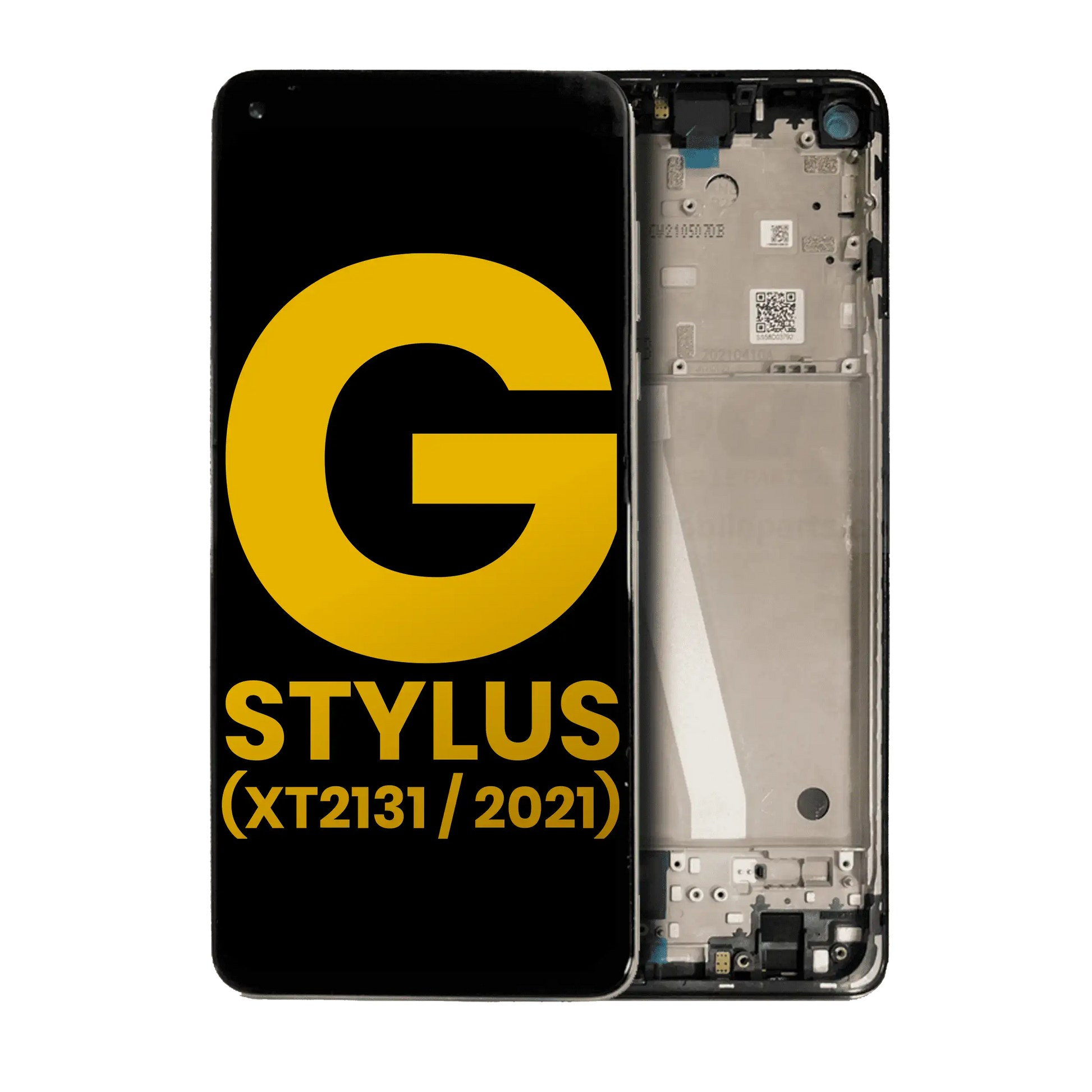LCD Assembly With Frame For Motorola Moto G Stylus 5G (XT2131 / 2021) (Refurbished) (Cosmic Emerald) replacement part for compatible Motorola phone, SKU 109082007402, product image 1