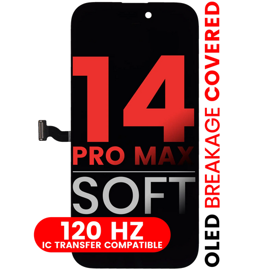 OLED Assembly For iPhone 14 Pro Max (Aftermarket Pro: XO7 Soft) (120HZ)