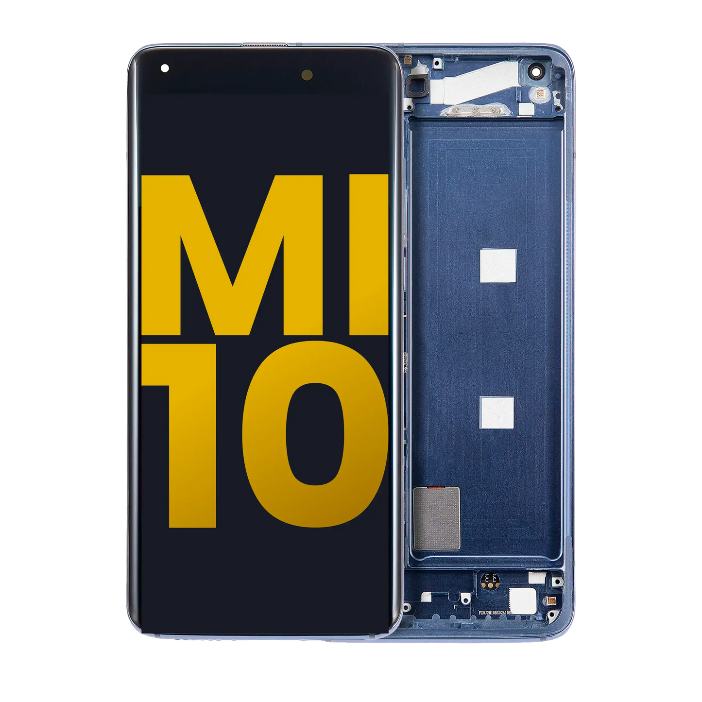 OLED Assembly With Frame For Xiaomi Mi 10 5G (Refurbished) (Twilight Gray) - replacement part product image SKU 107082114701 - image 1