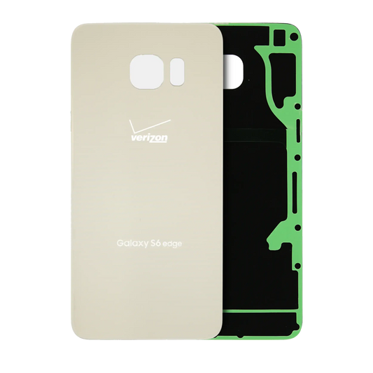 Back Cover Glass For Samsung Galaxy S6 Edge Plus (Verizon 4G) (Service Pack) (Gold)