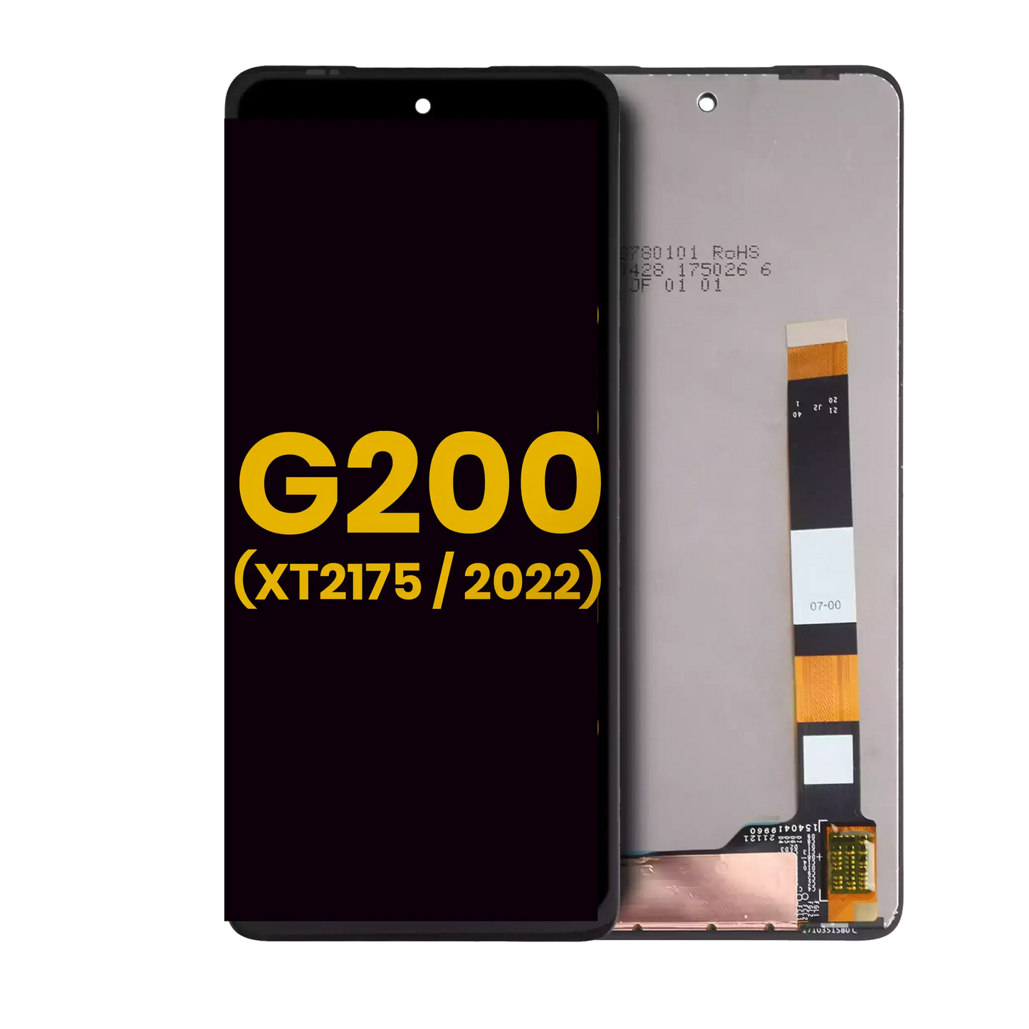 LCD Assembly Without Frame For Motorola Moto G200 5G (XT2175 / 2022) (Refurbished) (All Colors) replacement part SKU 107082079402 image 1