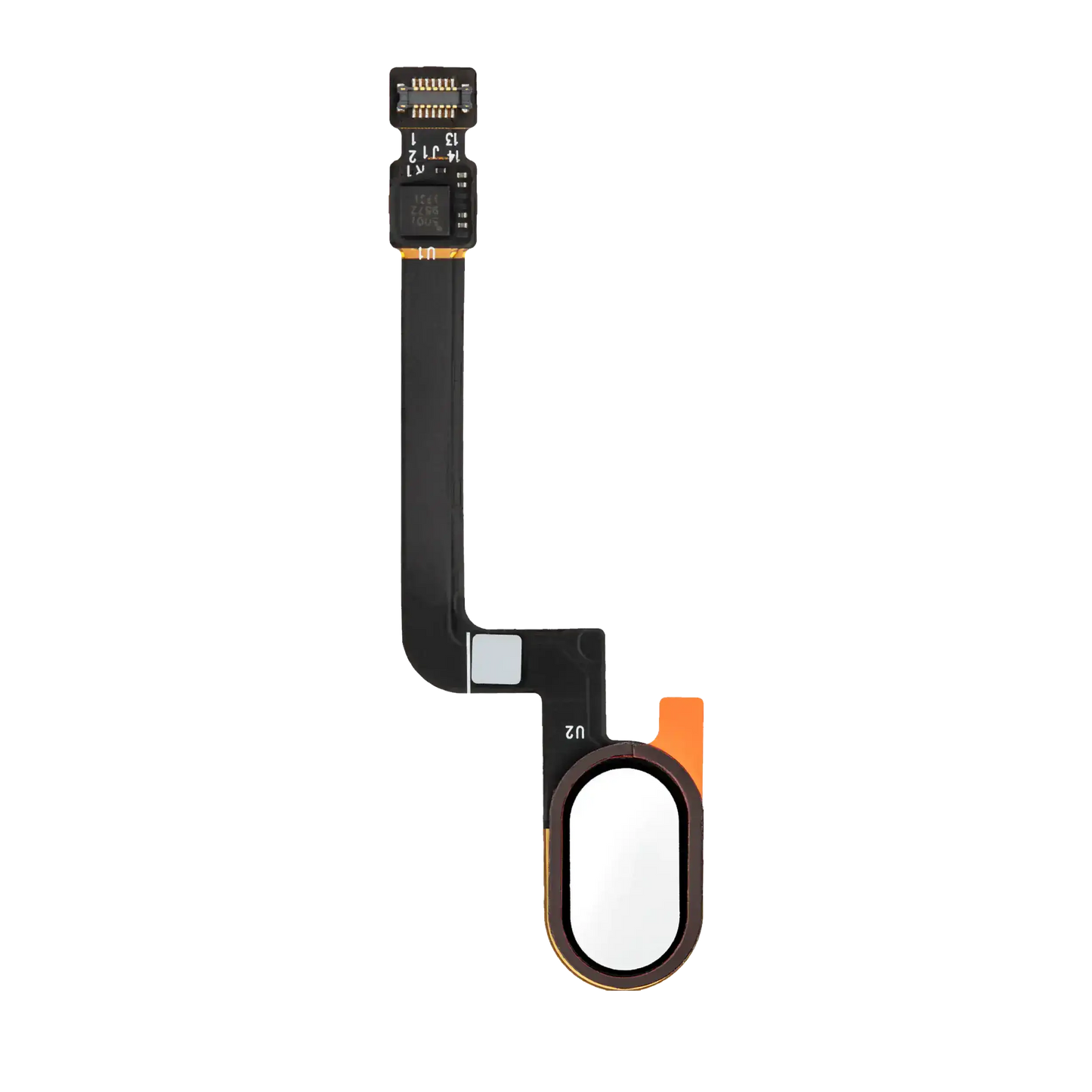 Home Button With Fingerprint Sensor Flex Cable For Motorola Moto G5S (XT1797 / 2017) (White) | compatible mobile phone replacement part | SKU 107082016552 | product image 1
