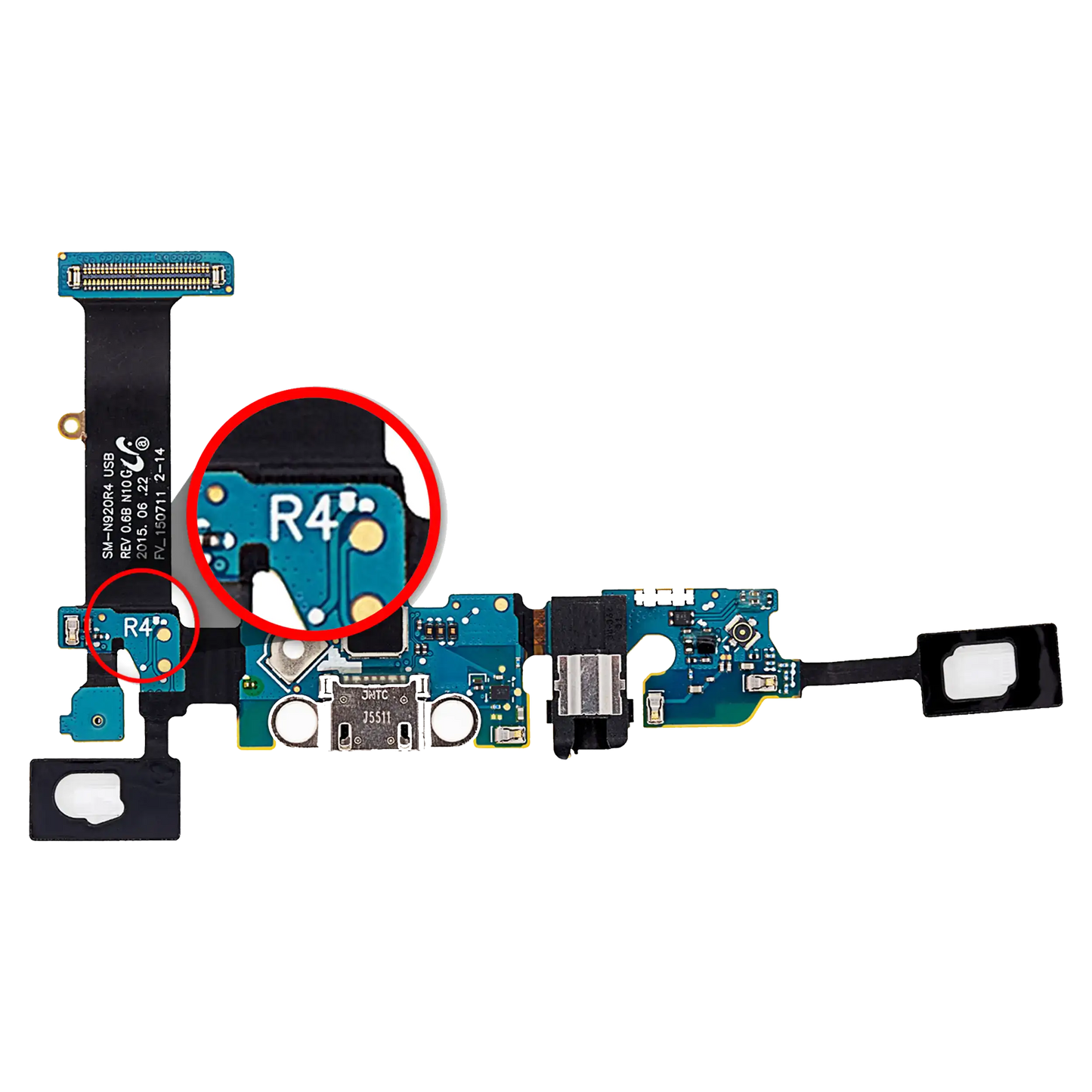Charging Port Flex Cable For Samsung Note 5 (N920R4) (US Cellular)