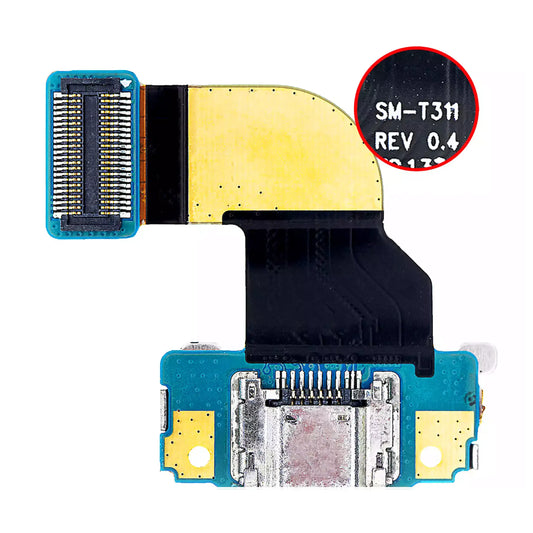 Charging Port Flex Cable For Samsung Galaxy Tab 3 8.0" (T311 / T310 /T315) (Premium) Samsung Galaxy Tab replacement part image 1