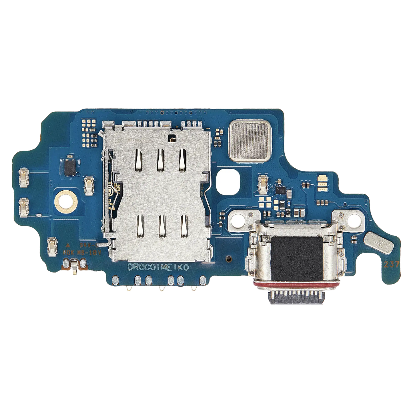 Charging Port Board With Sim Card Reader For Samsung Galaxy S21 Ultra 5G (G9980) (Asia Version) (Premium)