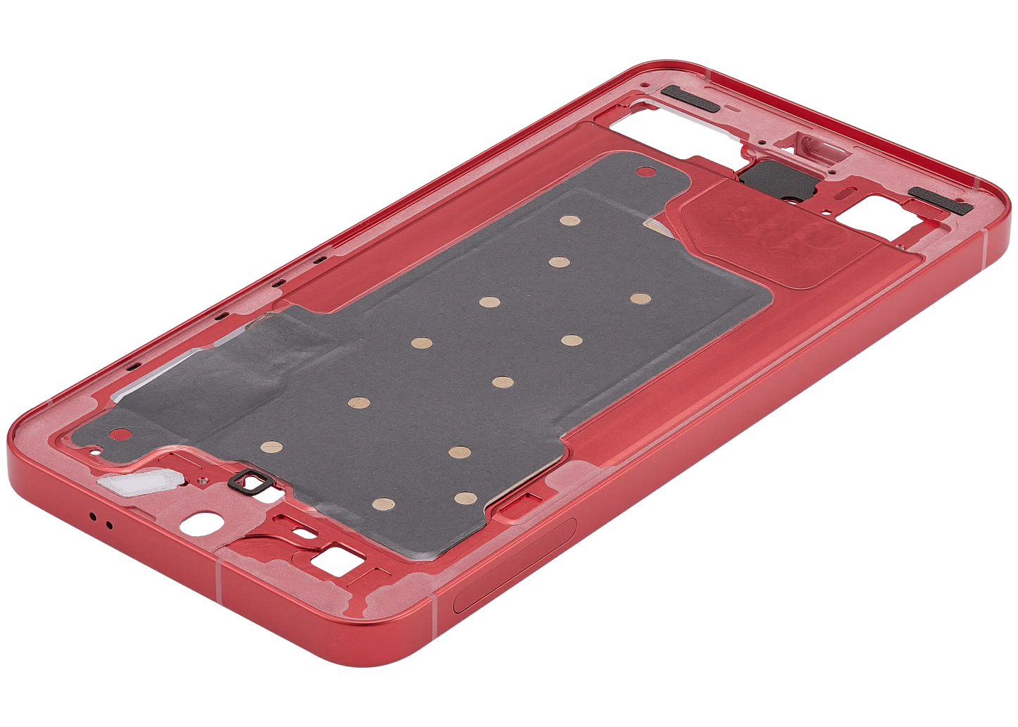 Mid-Frame Housing For Samsung Galaxy S25 5G (US & International Version) (Coral Red)