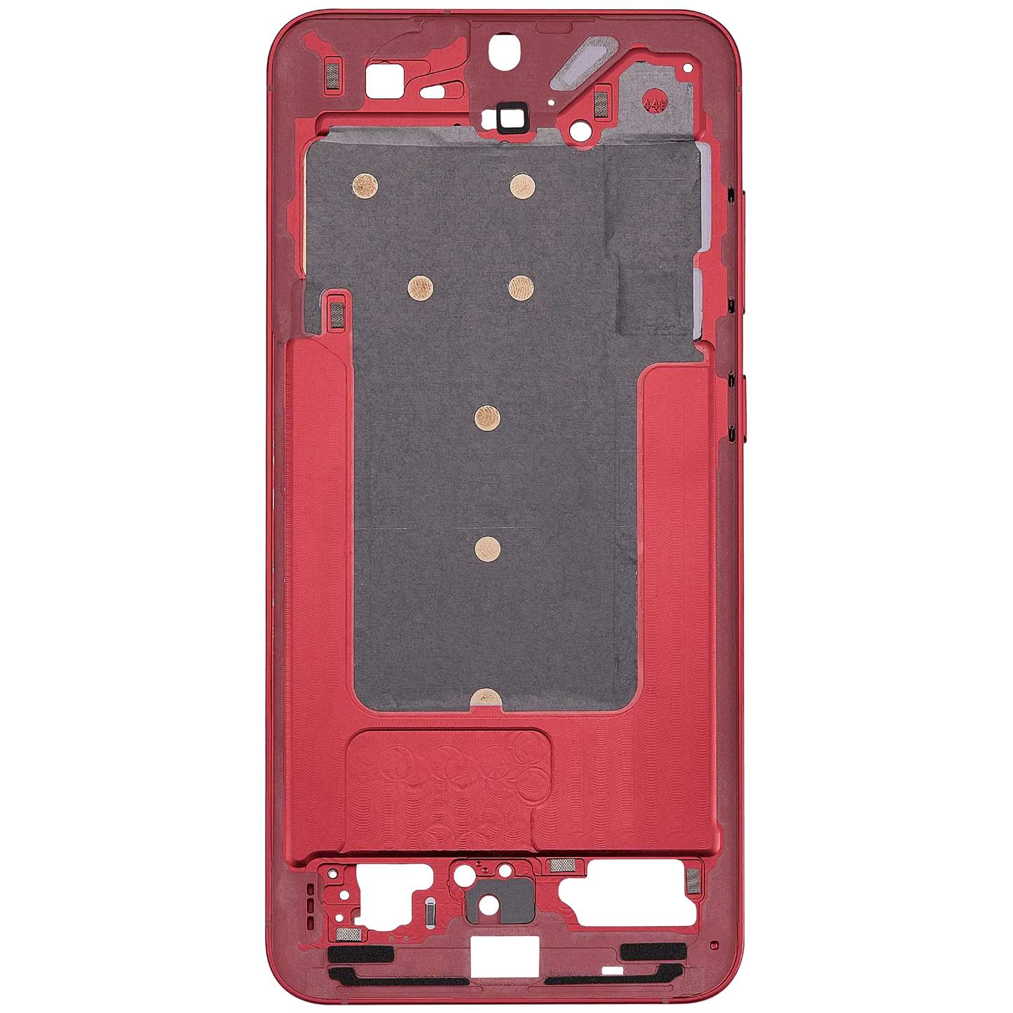 Mid-Frame Housing For Samsung Galaxy S25 Plus 5G (US & International Version) (Coral Red)