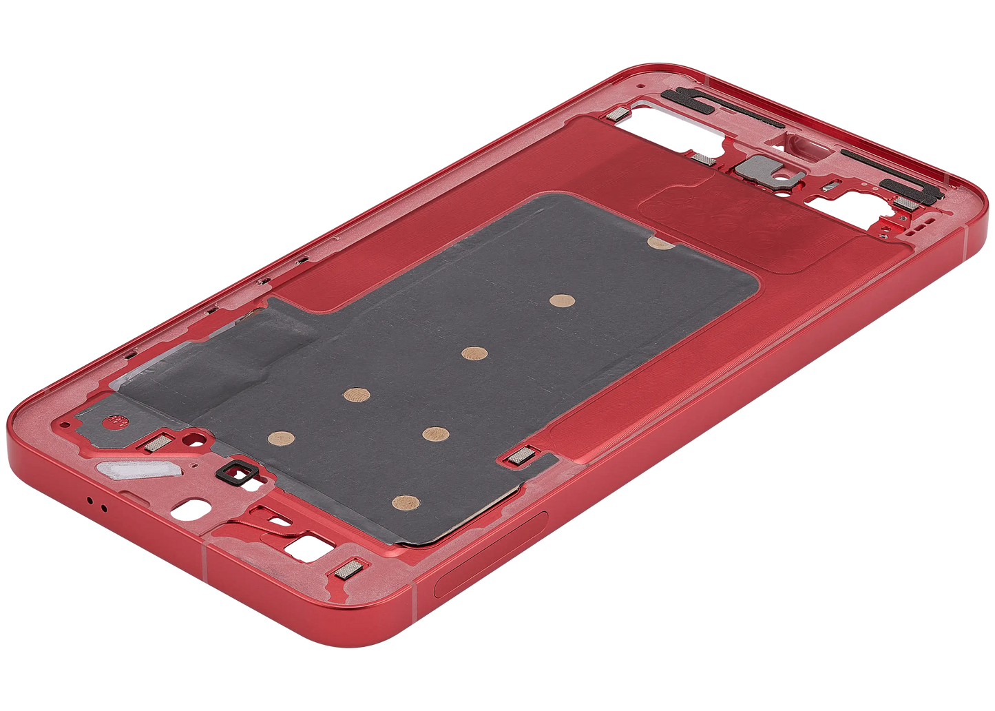 Mid-Frame Housing For Samsung Galaxy S25 Plus 5G (US & International Version) (Coral Red)