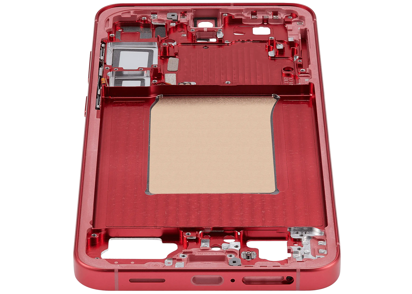 Mid-Frame Housing For Samsung Galaxy S25 Plus 5G (US & International Version) (Coral Red)