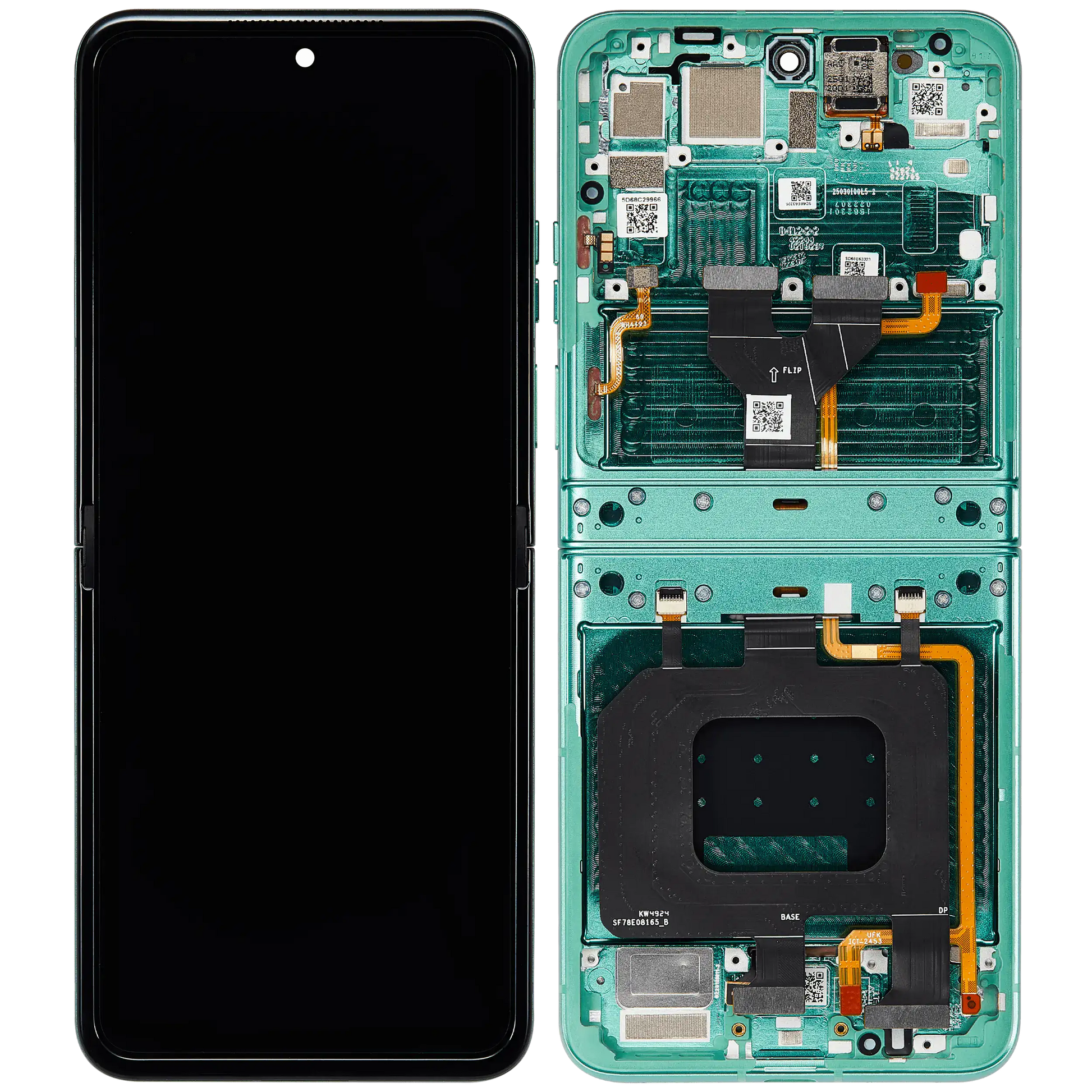 OLED Assembly With Frame For Motorola Razr 2025 / Razr 60 (XT2553 / 2025) (Refurbished) - Motorola replacement part image 7