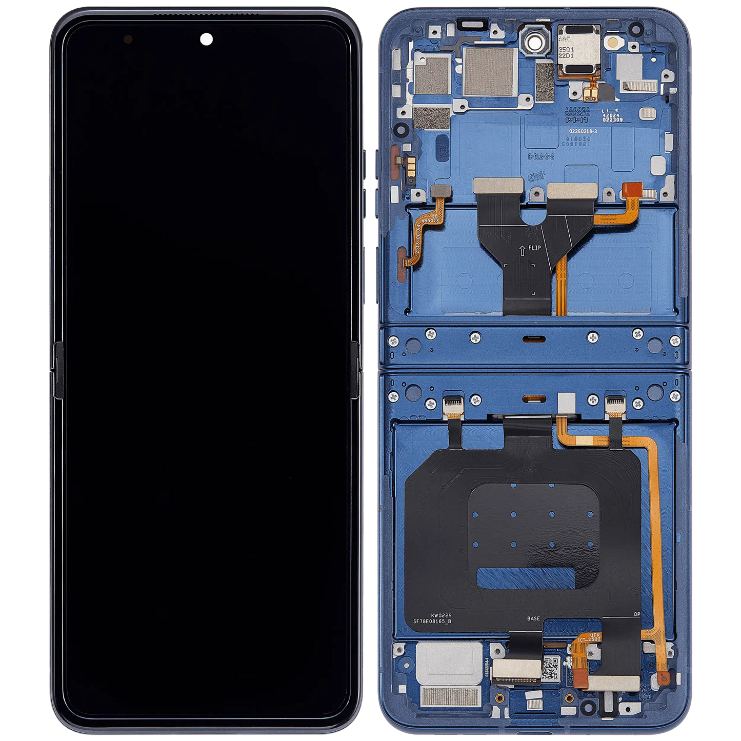 OLED Assembly With Frame For Motorola Razr 2025 / Razr 60 (XT2553 / 2025) (Refurbished) - Motorola replacement part image 7