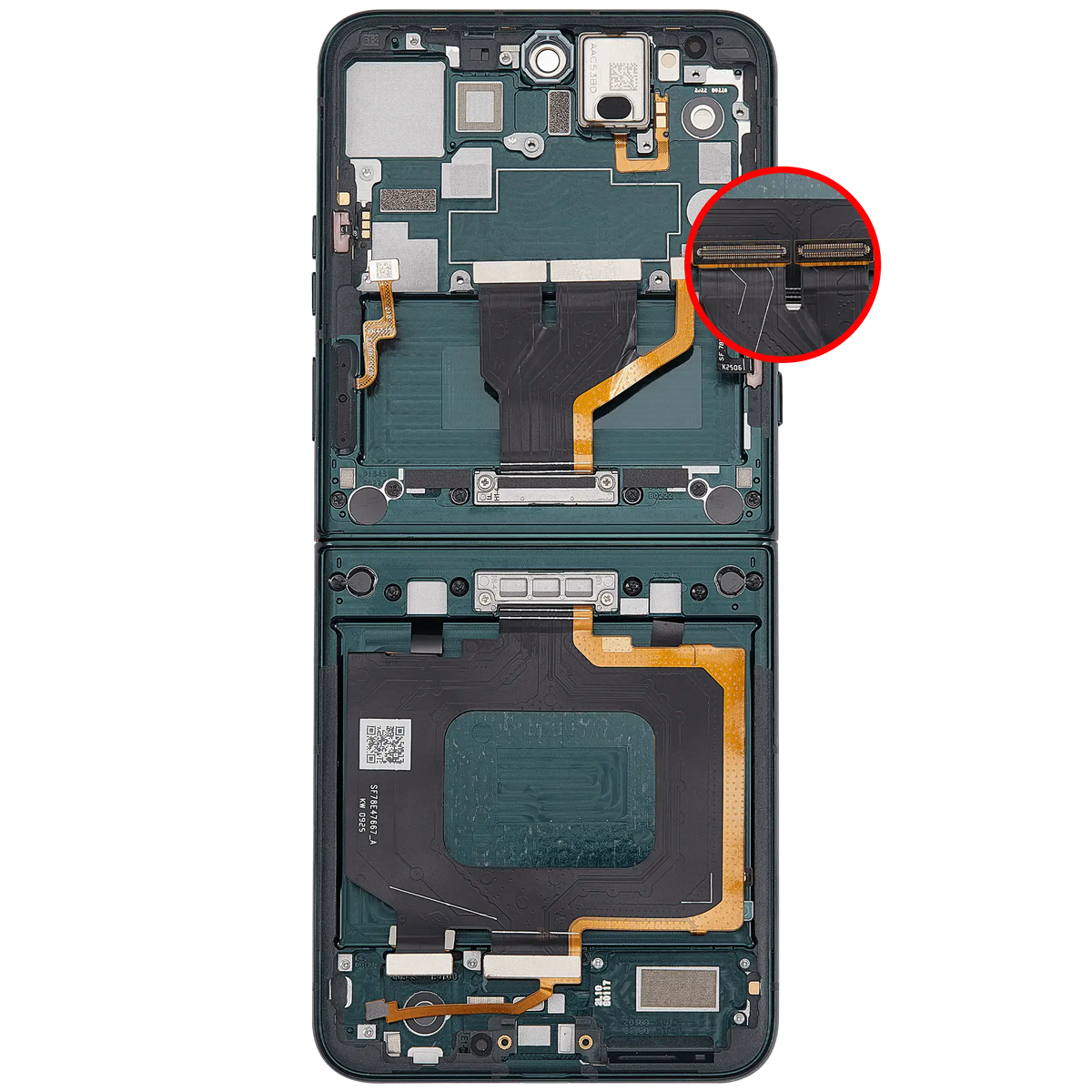OLED Assembly With Frame For Motorola Razr Ultra 2025 (XT2551 / 2025) / Razr 60 Ultra - Motorola replacement part image 9