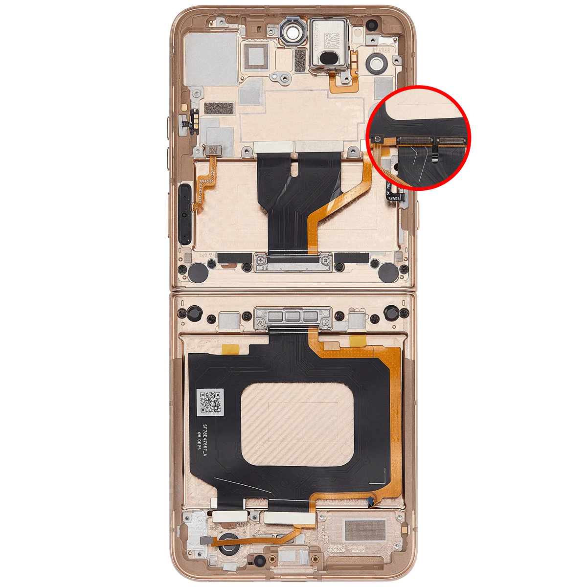OLED Assembly With Frame For Motorola Razr Ultra 2025 (XT2551 / 2025) / Razr 60 Ultra - Motorola replacement part image 9