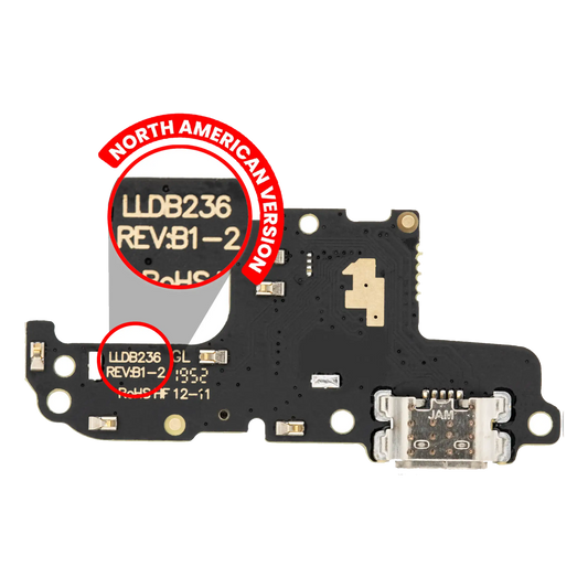 Charging Port Board for Moto E (XT2052 / 2020) - Motorola charging port repair part, SKU 107082023630, product image 1