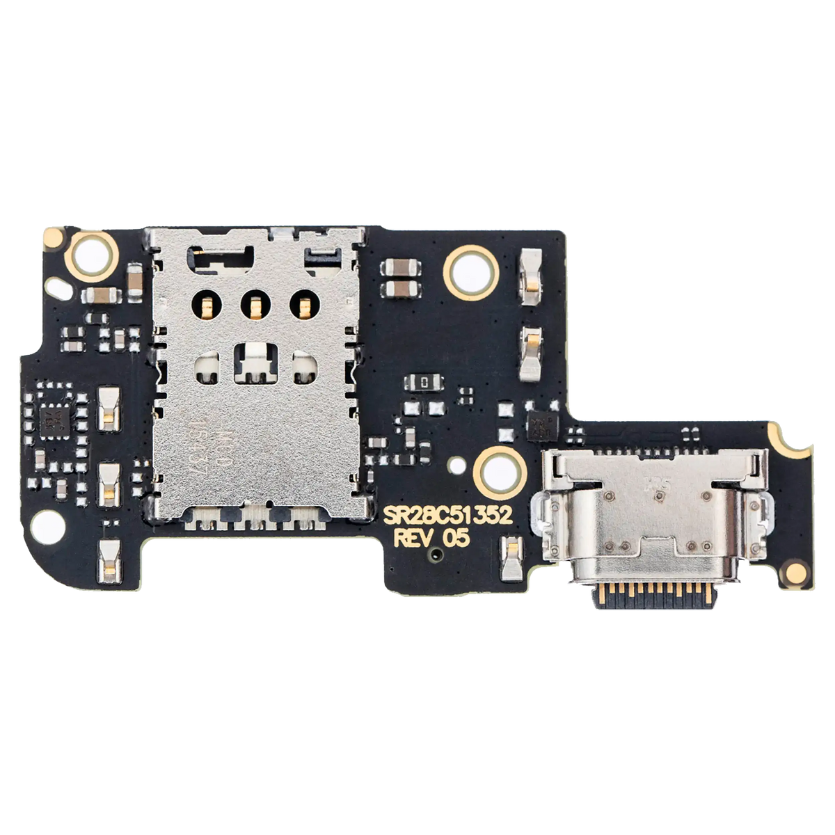 Charging Port Board For Motorola Edge Plus (XT2061 / 2020) (Aftermarket Plus) | SKU 107082025121 | image 1
