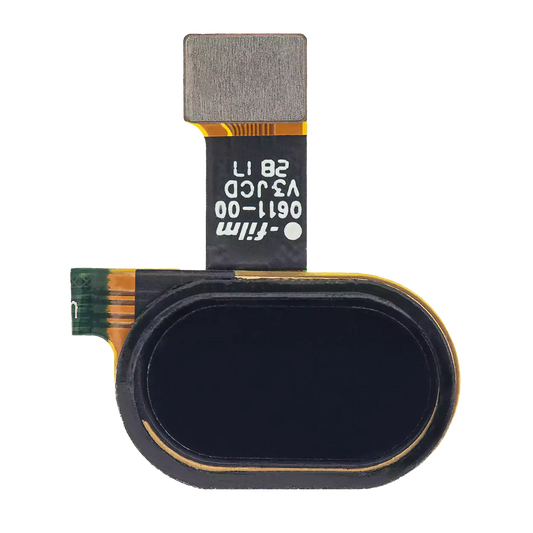 Home Button With Flex Cable for Moto E4 Plus (XT1774 / 2017) - Motorola flex cable replacement part, SKU 107082049292, product image 1
