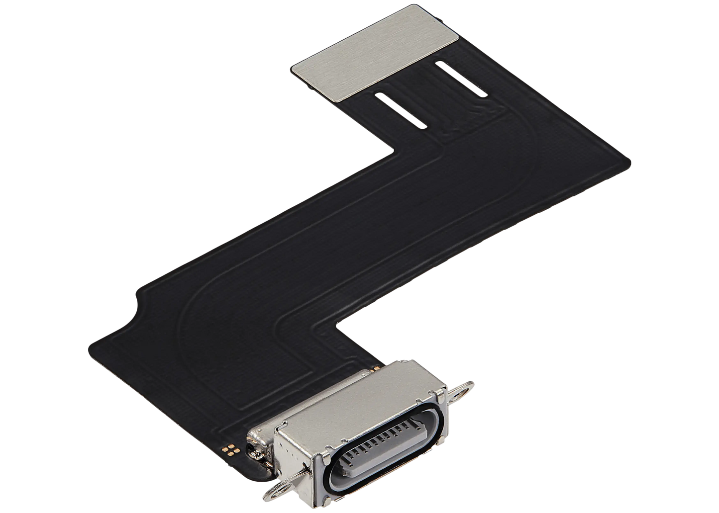 Charging Port Flex Cable For iPad 11 (2025) (WiFi / Cellular) (Aftermarket Plus) (Silver)