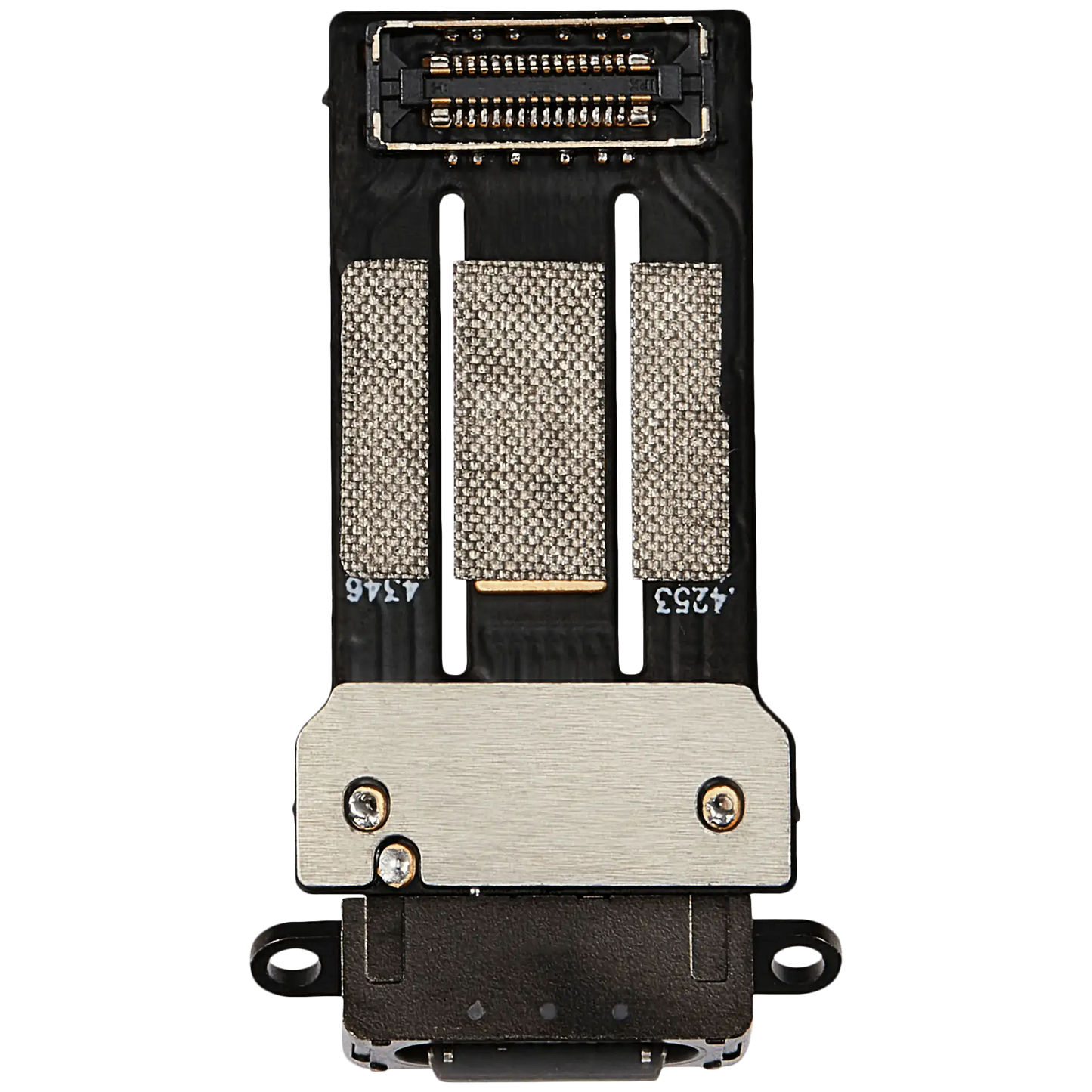 Charging Port Flex Cable For iPad Mini 7 (2024) (WiFi / Cellular) (Aftermarket Plus) (Space Gray)