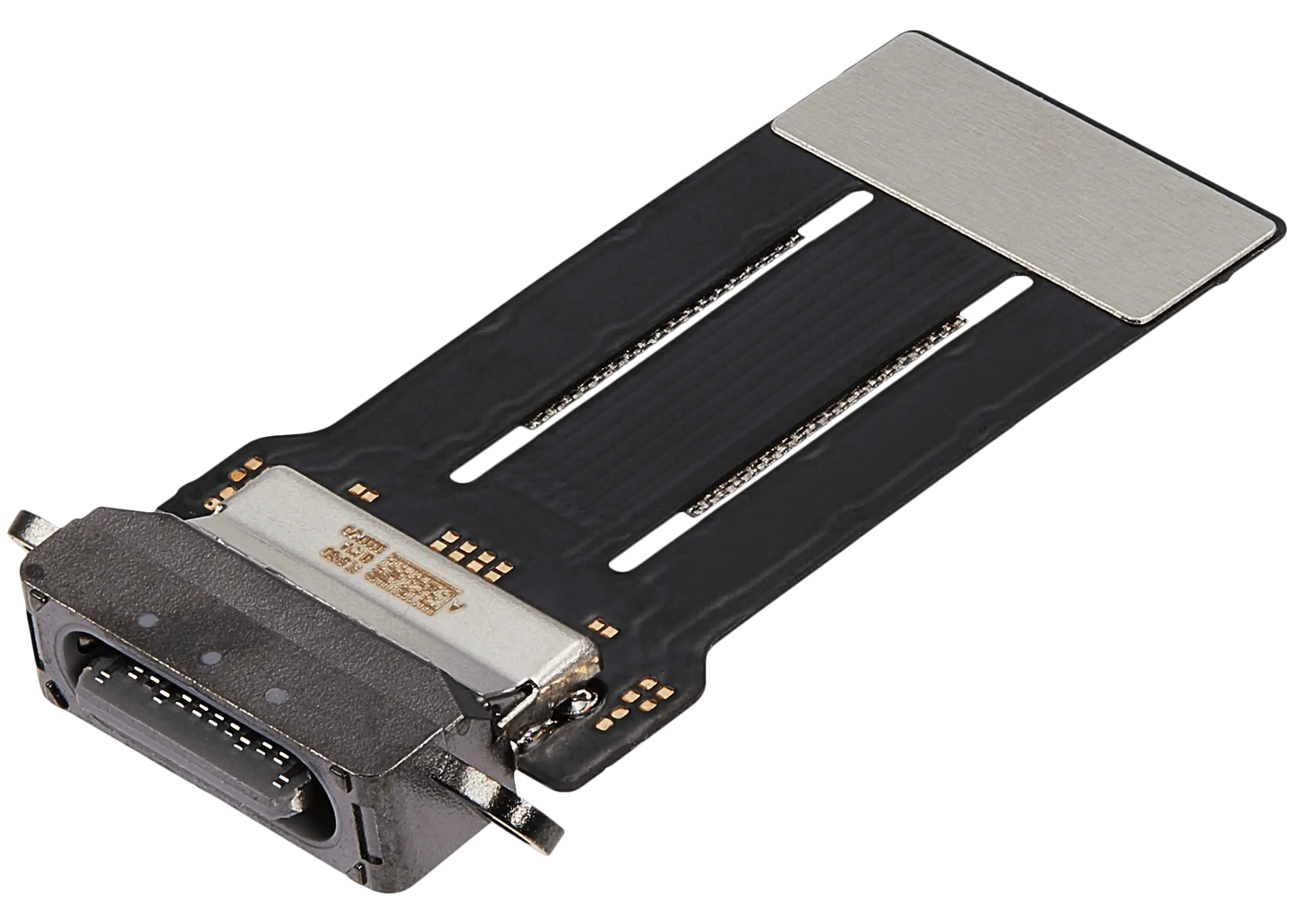 Charging Port Flex Cable For iPad Mini 7 (2024) (WiFi / Cellular) (Aftermarket Plus) (Space Gray)