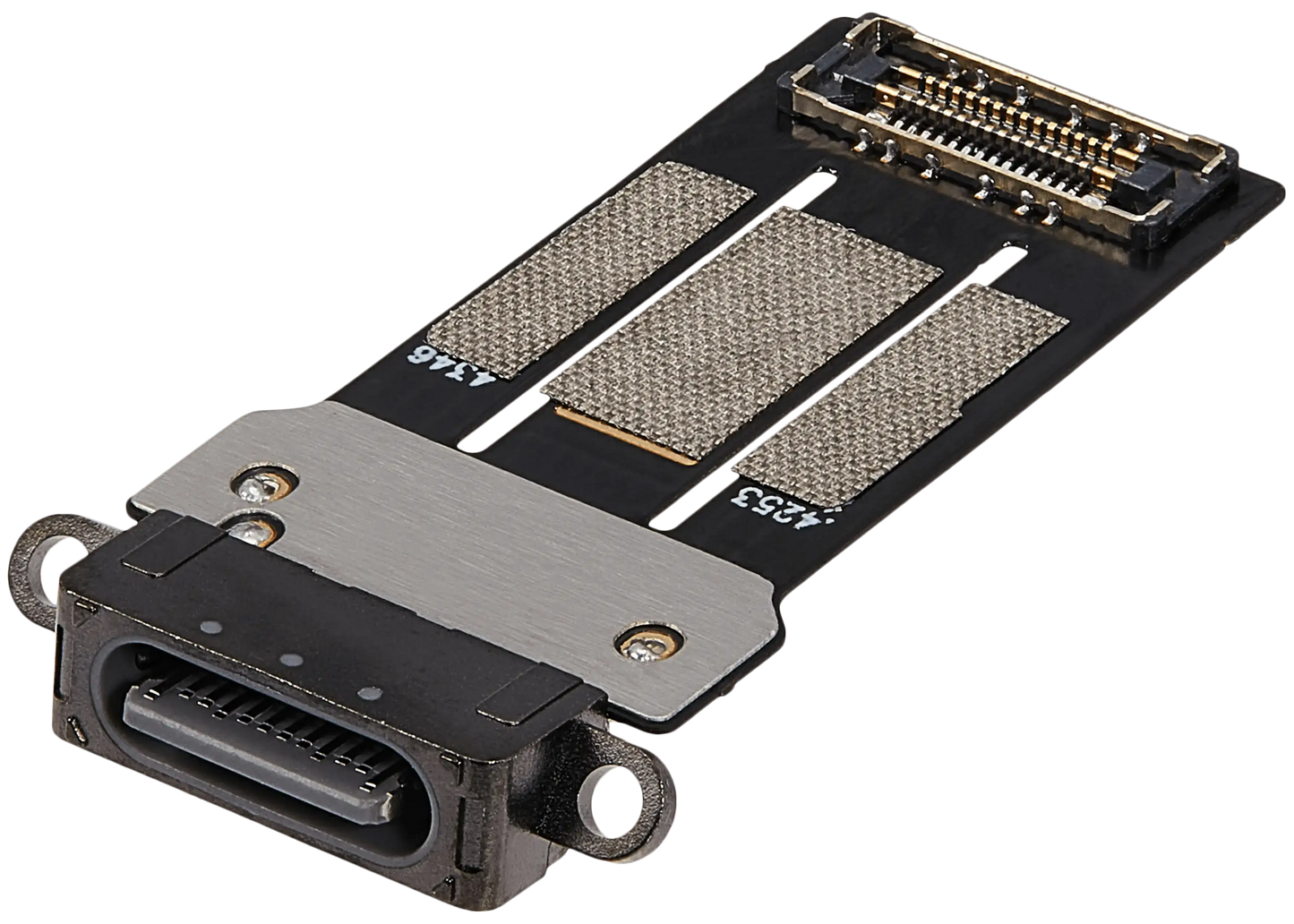 Charging Port Flex Cable For iPad Mini 7 (2024) (WiFi / Cellular) (Aftermarket Plus) (Space Gray)