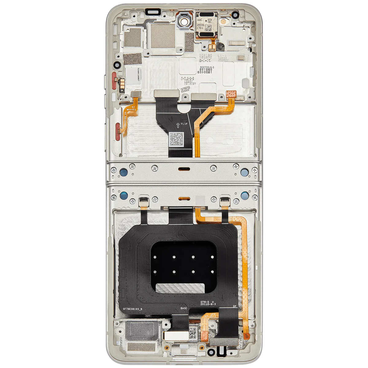 OLED Assembly With Frame For Motorola Razr 2025 / Razr 60 (XT2553 / 2025) (Refurbished) - Motorola replacement part image 9