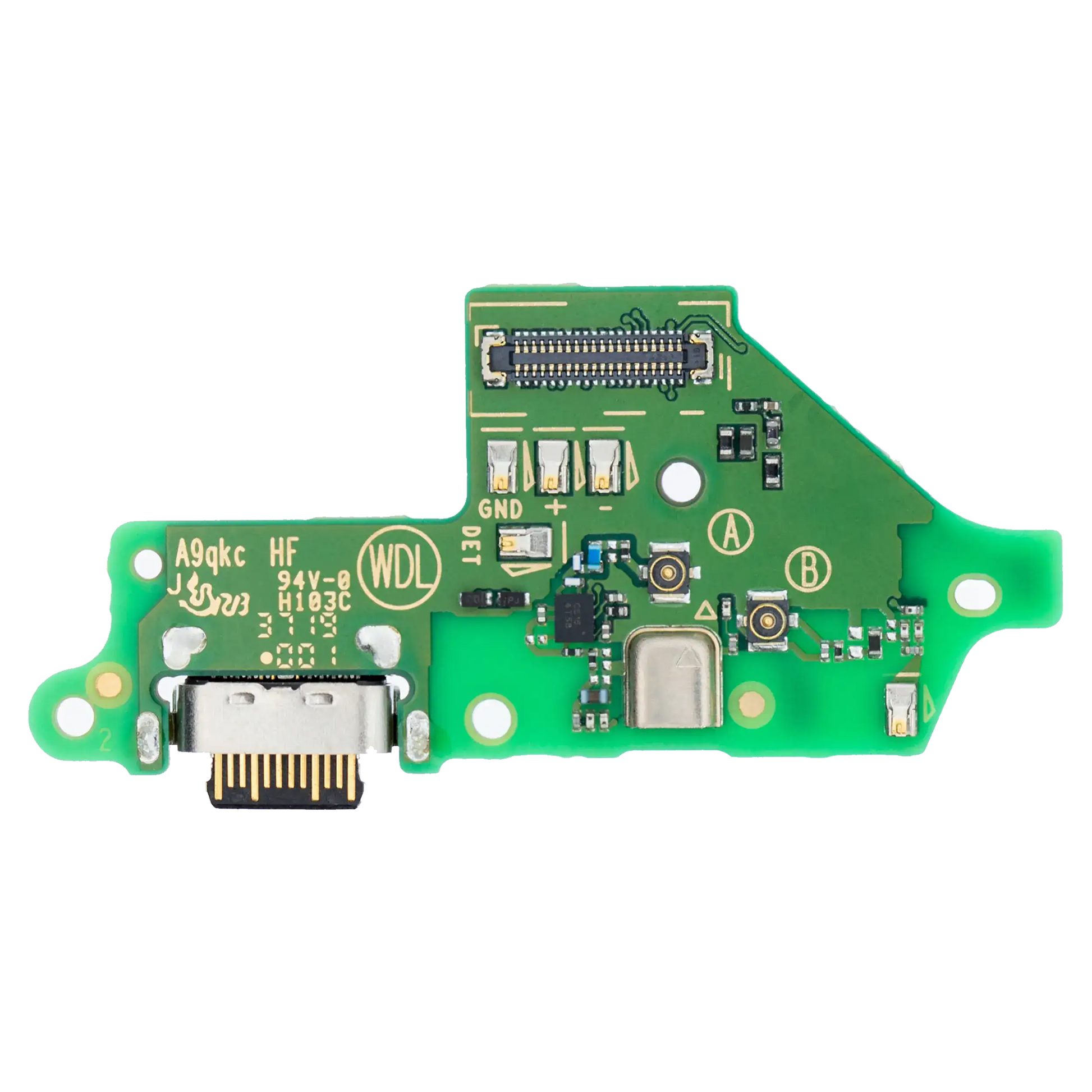 Charging Port With Board For Motorola One Vision (XT1970 / 2019) / P50 (XT1970 / 2019) - Motorola replacement part - product image 1 - SKU 107082062036