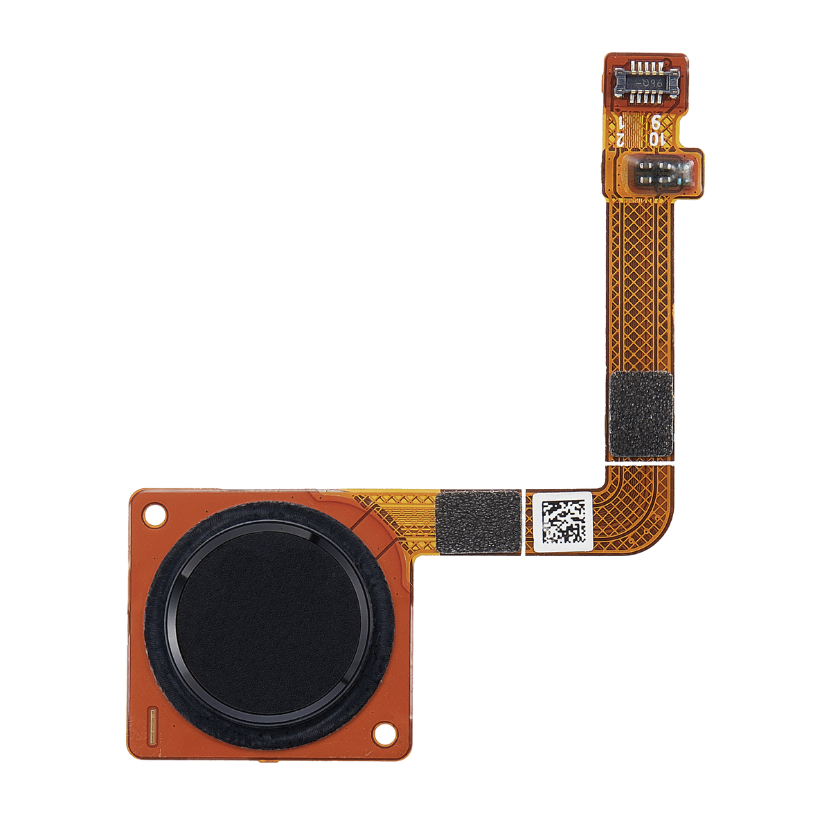 Home Button With Fingerprint Sensor Flex Cable For Motorola Moto G7 (XT1962 / 2019) (Ceramic Black) | compatible mobile phone replacement part | SKU 107082061876 | product image 1