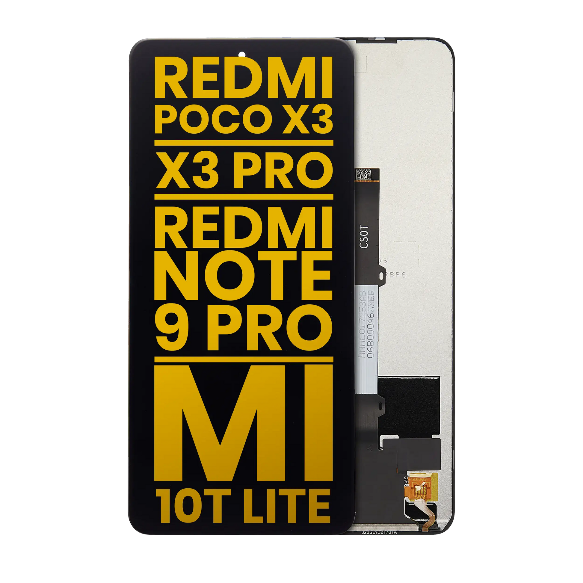 LCD Assembly Without Frame For Xiaomi Redmi Poco X3 / X3 Pro / POCO X3 NFC / Redmi Note 9 Pro 5G / Mi 10T Lite 5G / Mi 10i (Refurbished) (All Colors) - replacement part product image SKU 107082115304 - image 1