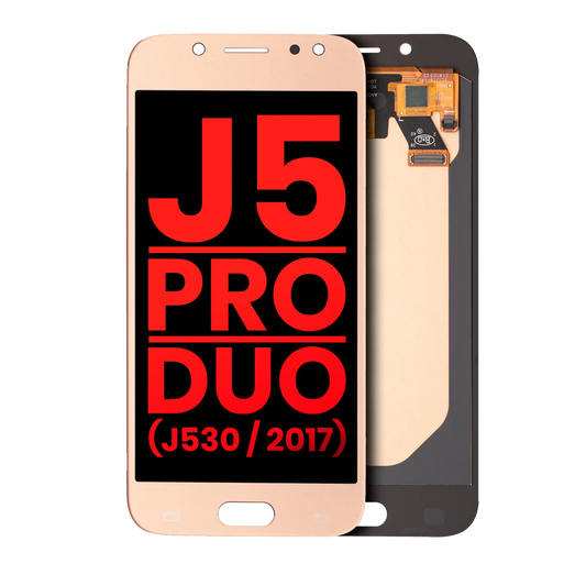 OLED Assembly Without Frame For Samsung Galaxy J5 / Pro / Duo (J530 / 2017) (Aftermarket Plus) (Gold) Samsung replacement part SKU 107082019408 product image 1