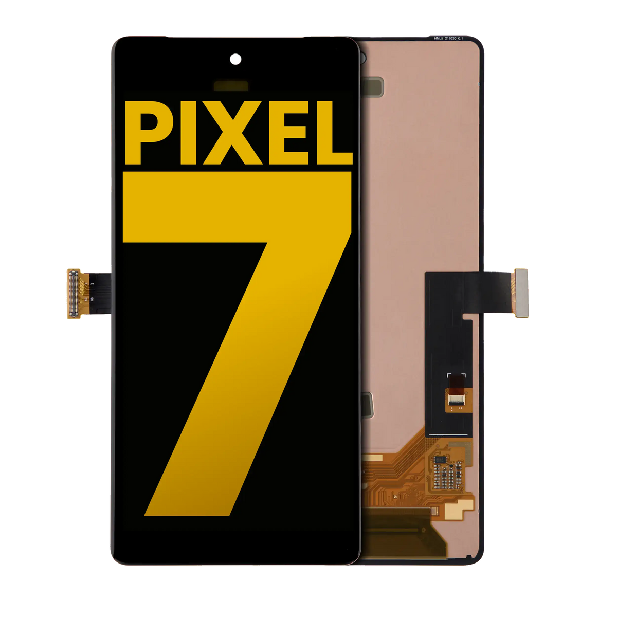 OLED Assembly Without Frame (Without Fingerprint Sensor) For Google Pixel 7 (Refurbished) (All Colors) - replacement part product view