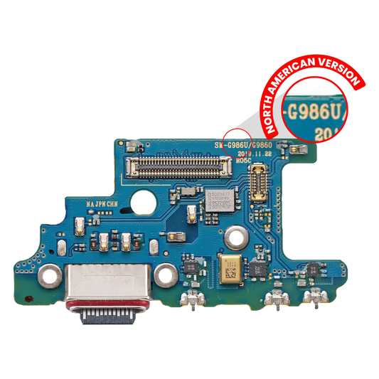 Charging Port With Board For Samsung Galaxy S20 Plus 5G (G986U) (US Version) (Premium)