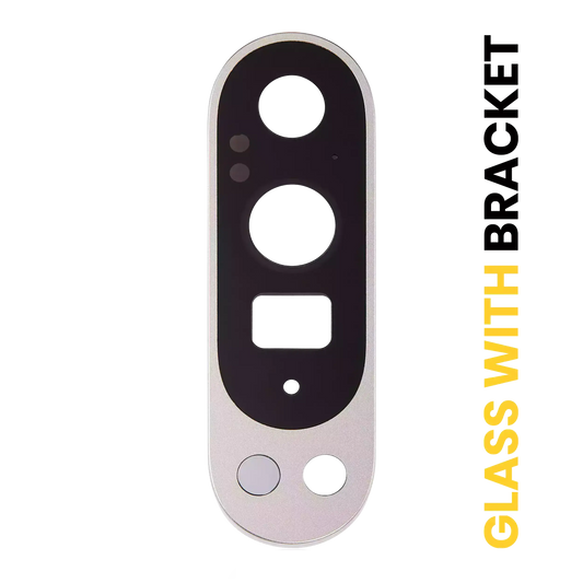 Back Camera Lens With Bracket For Google Pixel 9 Pro XL (Porcelain) - replacement part product view