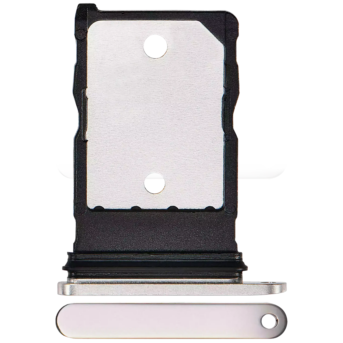 Sim Tray For Google Pixel 9 Pro (Porcelain) - replacement part product view