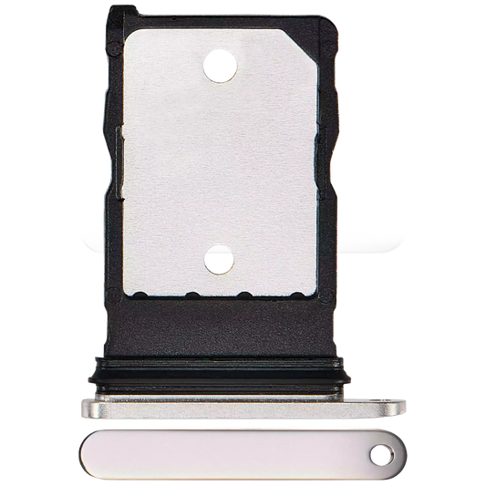 Sim Tray For Google Pixel 9 Pro (Porcelain) - replacement part product view