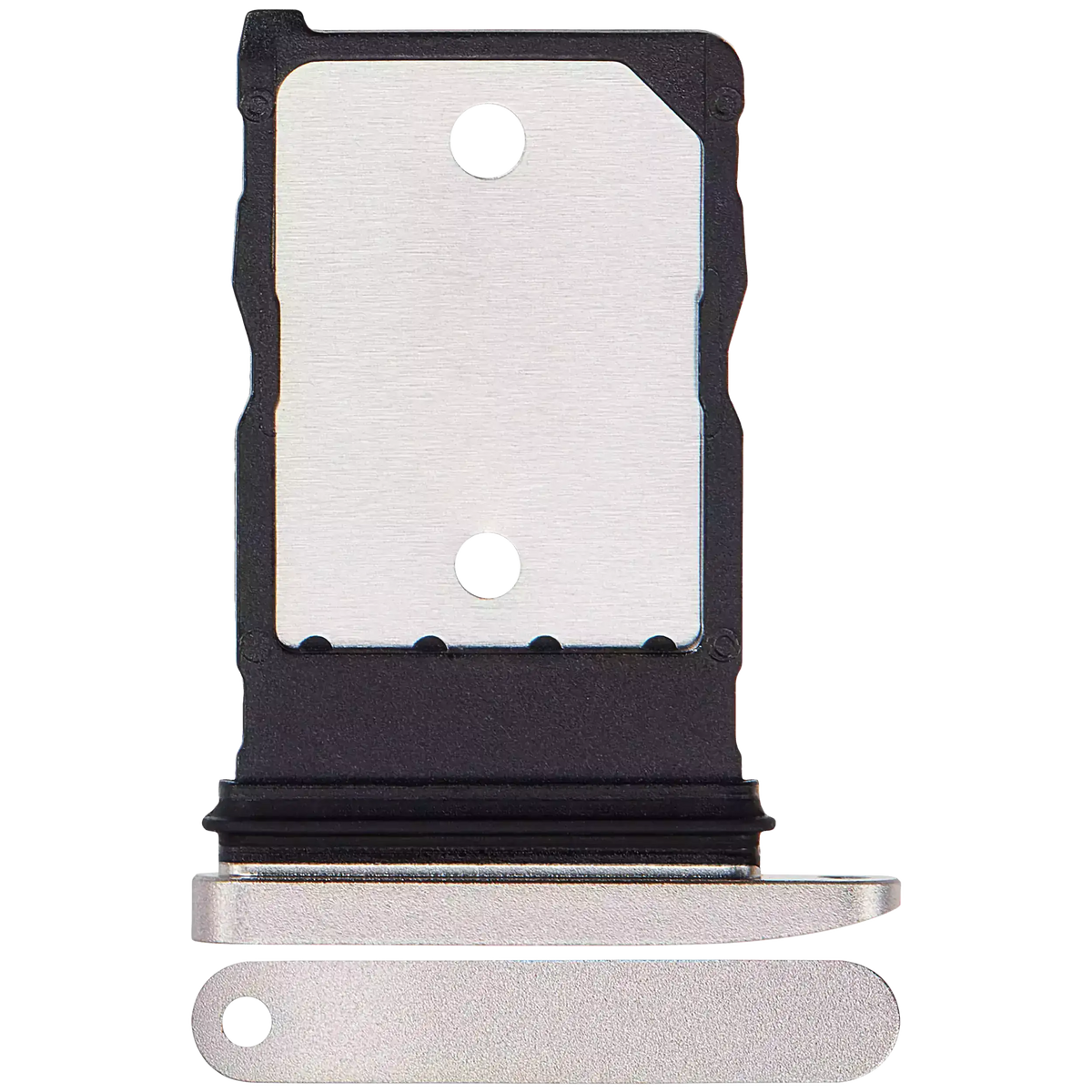 Sim Card Tray For Google Pixel 9 (Porcelain) - replacement part product view