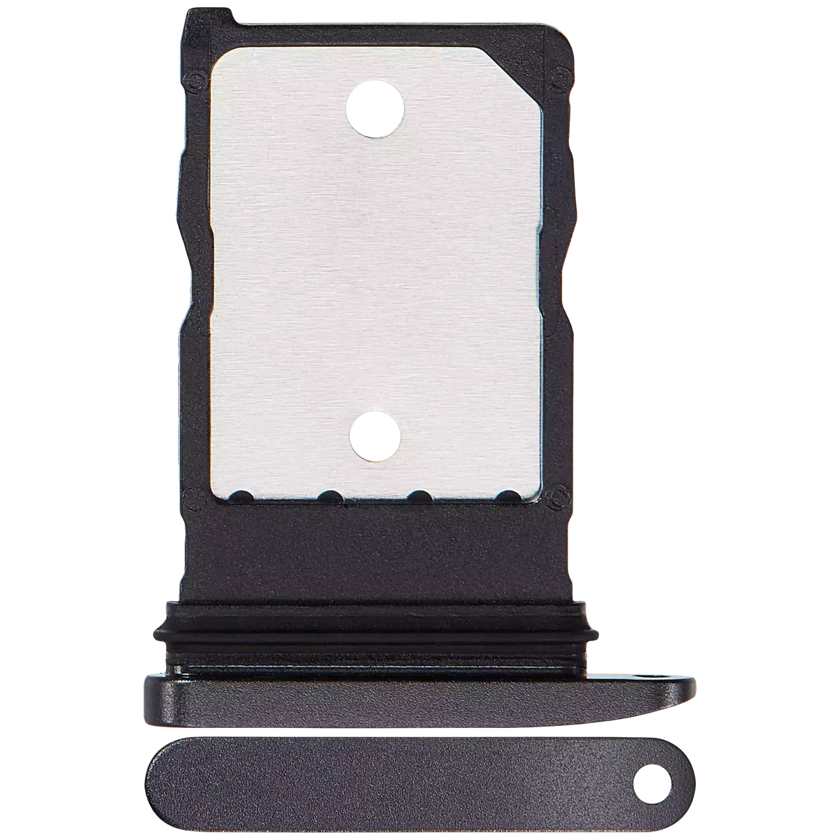 Sim Card Tray For Google Pixel 9 (Obsidian) - replacement part product view