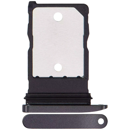 Sim Card Tray For Google Pixel 9 (Obsidian) - replacement part product view