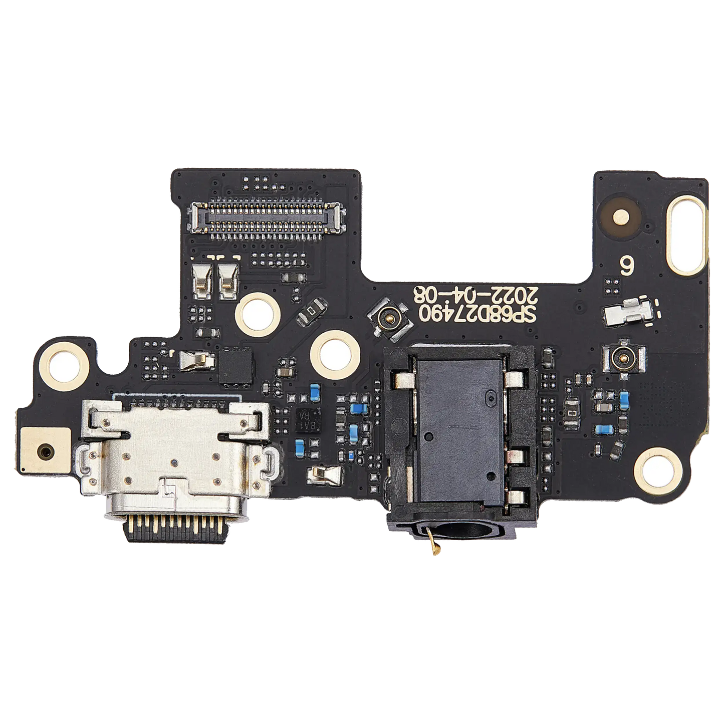 Charging Port Board For Motorola Moto G Stylus 5G (XT2215 / 2022) (Aftermarket Plus) replacement part SKU 107082126726 image 1