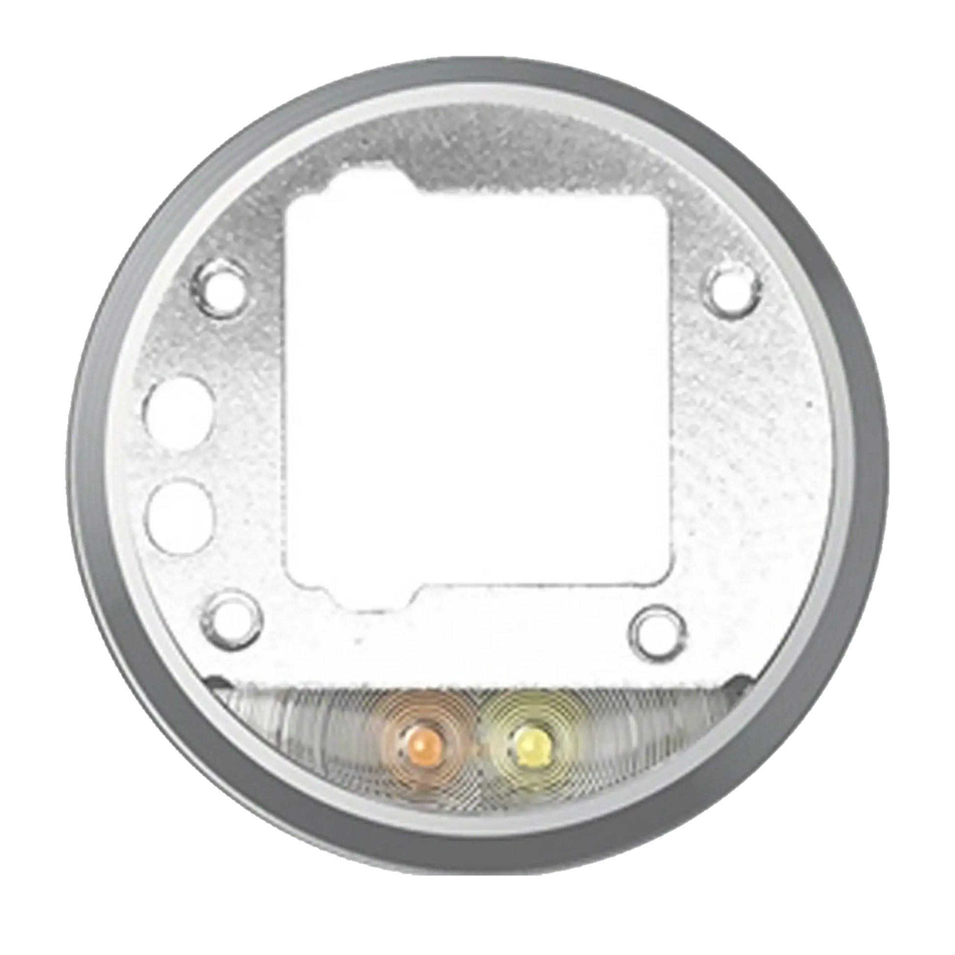 Back Camera Lens Bracket And Flash Defuser For Motorola Moto Z Droid (XT1650-01 / 2016) (Silver) - Motorola replacement part, primary product view, SKU 107082048129