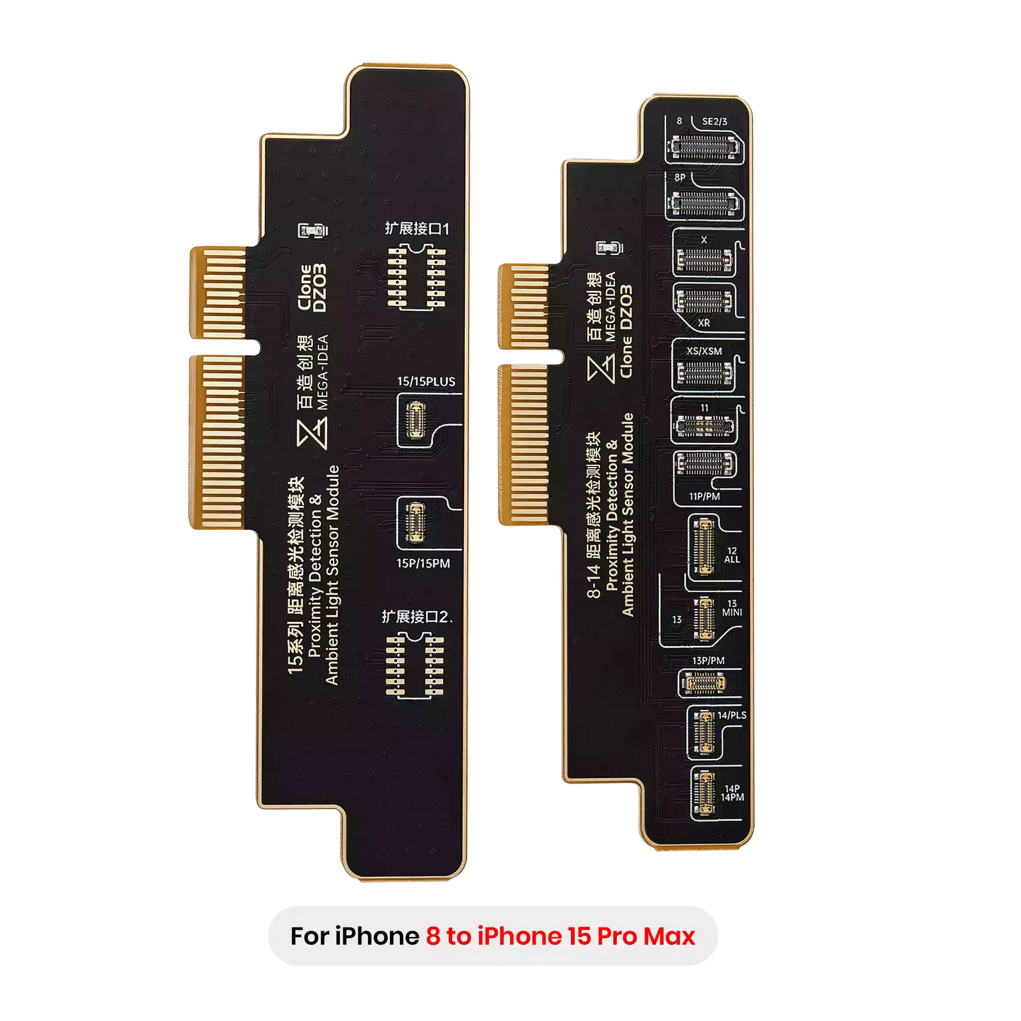 Clone-DZ03 Proximity Sensor Board For iPhone 8-15 Pro Max (Qianli)