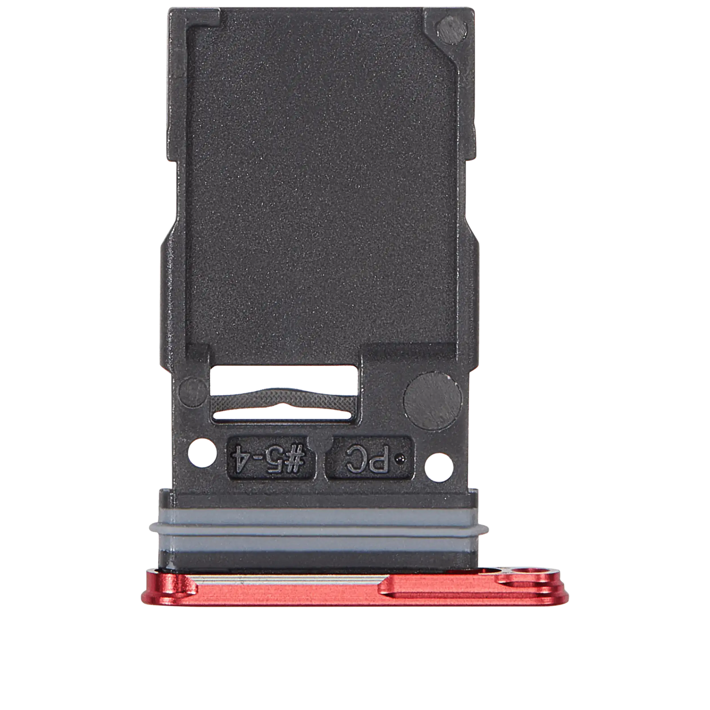 Single Sim Card Tray For Samsung Galaxy S25 / S25 Plus (Premium) (Coral Red)